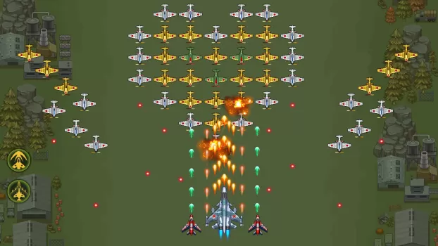 1945 Air Force: Airplane games MOD APK (God Mode) v13.74 screenshot 26