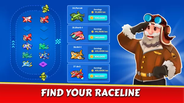 Merge Planes Idle Plane Game MOD APK (Remove ads, Free purchase, Mod speed) v1.5.01 screenshot 8