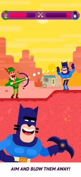 Ultimate Bowmasters MOD APK (Unlimited money, Unlocked, VIP) v1.1.1 screenshot 1