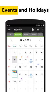 WeNote: Notes Notepad Notebook MOD APK (Unlocked, Premium) v6.13 screenshot 3