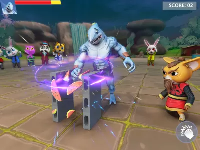 Kung Fu Animal: Fighting Games MOD APK (Remove ads, Mod speed) v1.9.9 screenshot 20
