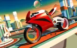 Gravity Rider: Space Bike Race MOD APK (Unlimited money, Free purchase) v1.20.6 screenshot 18