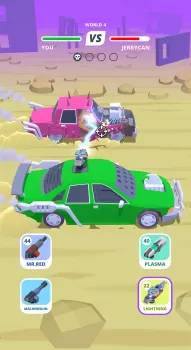 Desert Riders: Car Battle Game MOD APK (Remove ads, Unlimited money) v1.4.24 screenshot 2