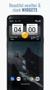 Digital Clock & World Weather MOD APK (Unlocked, Premium) v7.10.0 screenshot 1