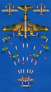 1945 Air Force: Airplane games MOD APK (God Mode) v13.74 screenshot 4