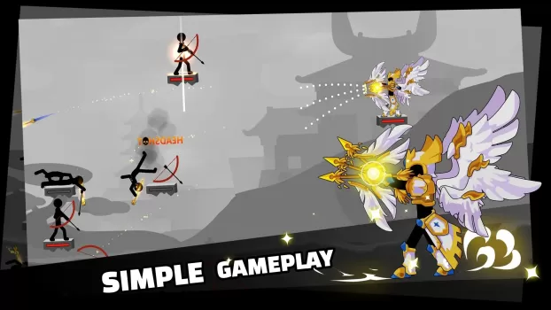 Stickfight Archer MOD APK (Remove ads, Unlimited money) v1.65 screenshot 16