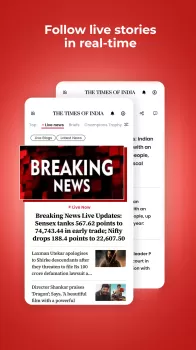Times Of India - News Updates MOD APK (Unlocked, Prime) v8.4.9.6 screenshot 1
