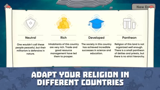 Religion Inc. The game god sim MOD APK (Remove ads, Premium, Plus, Mod Menu) v1.3.7.00 screenshot 5