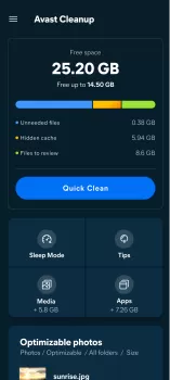 Avast Cleanup – Phone Cleaner MOD APK (Unlocked, Pro) v25.02.0 screenshot 1