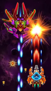 Galaxy Attack: Shooting Game MOD APK (Free purchase, God Mode, High Damage) v59.2 screenshot 6