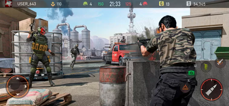 Striker Zone: Shooting Games MOD APK (Remove ads, Unlocked, VIP) v3.26.0.1 screenshot 6