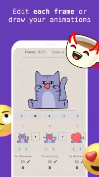 Animated Sticker Maker (FSM) MOD APK (Unlocked, Premium) v1.41-minApi24 screenshot 3