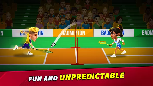 Badminton Clash 3D MOD APK (Free purchase) v1.2.0 screenshot 2