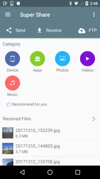 Easy Share :WiFi File Transfer MOD APK (Remove ads, Unlocked, Premium, Mod speed) v1.3.22 screenshot 1