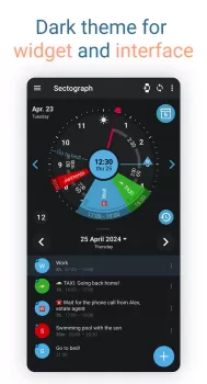 Sectograph. Day & Time planner MOD APK (Unlocked, Pro) v5.29 screenshot 8