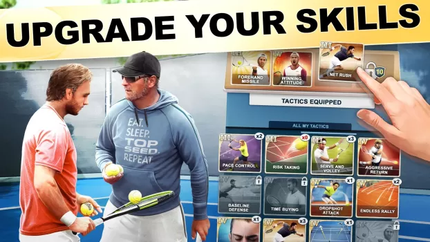 TOP SEED Tennis Manager 2024 MOD APK (Unlimited money) v2.65.1 screenshot 2