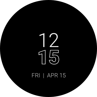 PhotoWear Classic Watch Face
